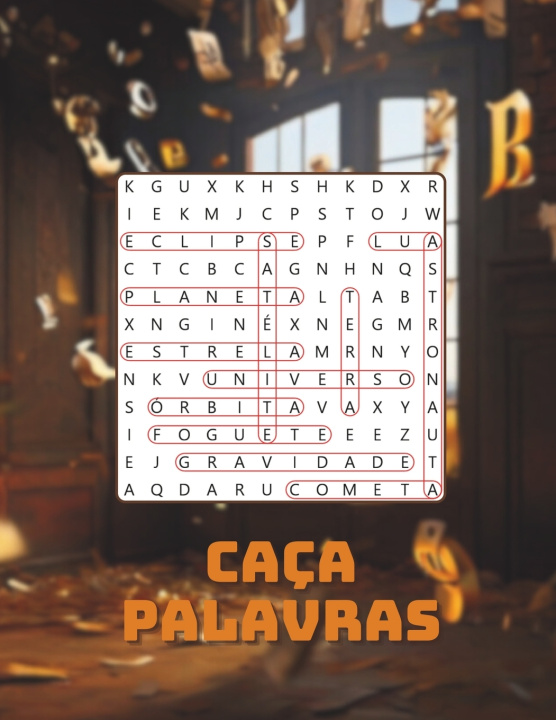 Książka Caça-Palavras, para Jovens Exploradores Diogo Pereira