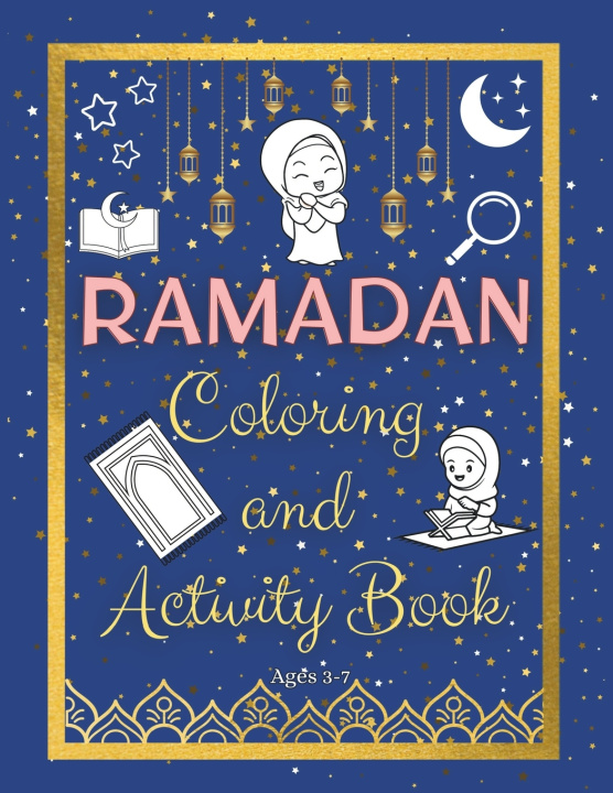 Knjiga Ramadan Coloring and Activity Book Flower Shop Publications