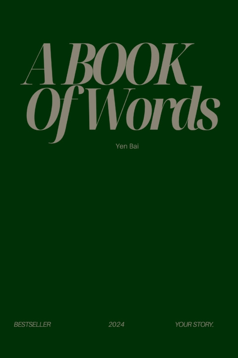 Knjiga A Book Of Words. Yen Bai