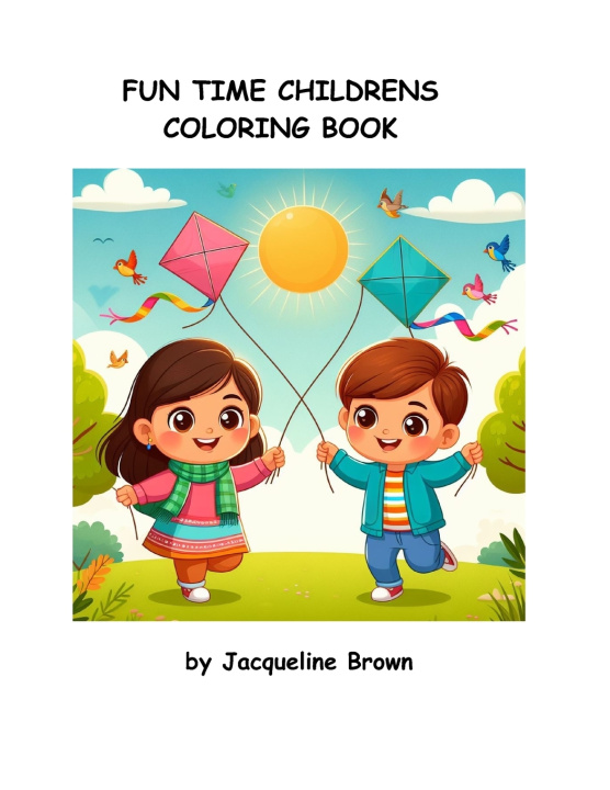Boek FUN CHILDRENS COLORING BOOK Jacqueline Brown