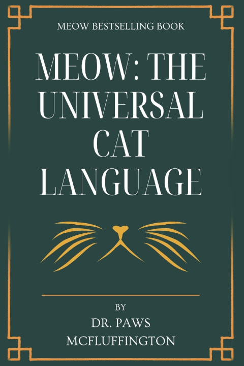 Kniha Meow Paws McFluffington