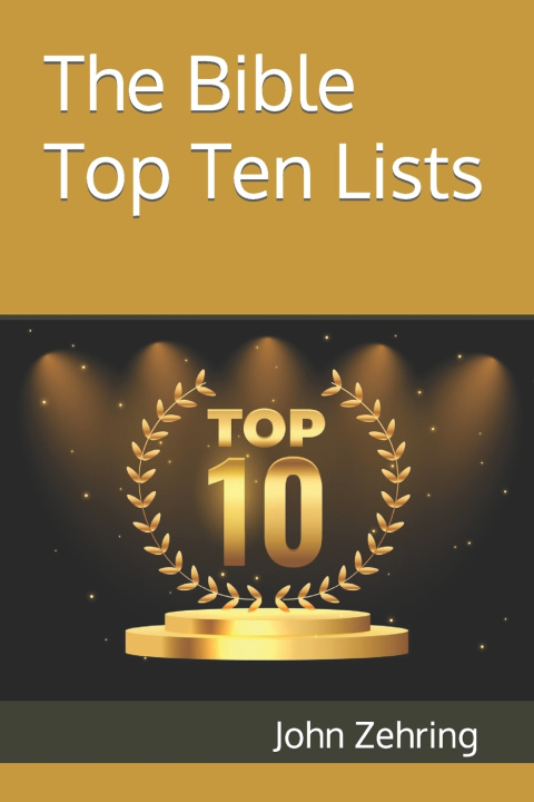 Książka The Bible Top Ten Lists John Zehring