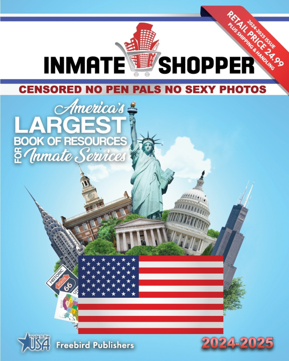 Knjiga Inmate Shopper 2024-2025 Censored Freebird Publishers