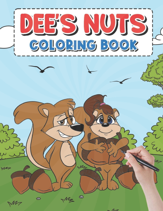 Kniha Dee's Nut Coloring Book Veronica Higa