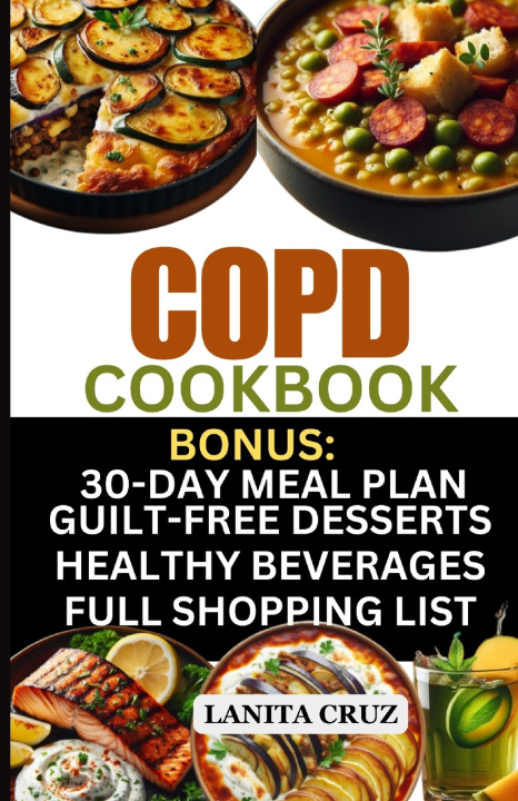 Kniha COPD Cookbook Lanita Cruz