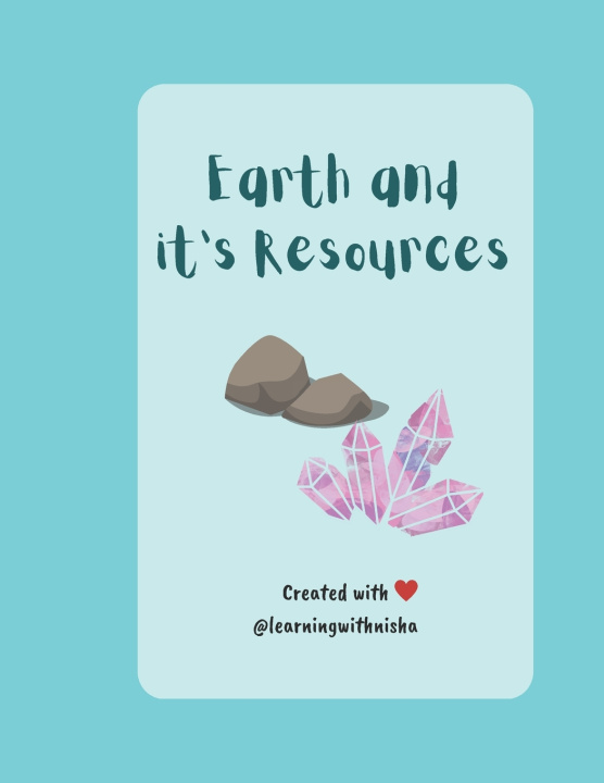 Książka Earth and it's resources Nisha M