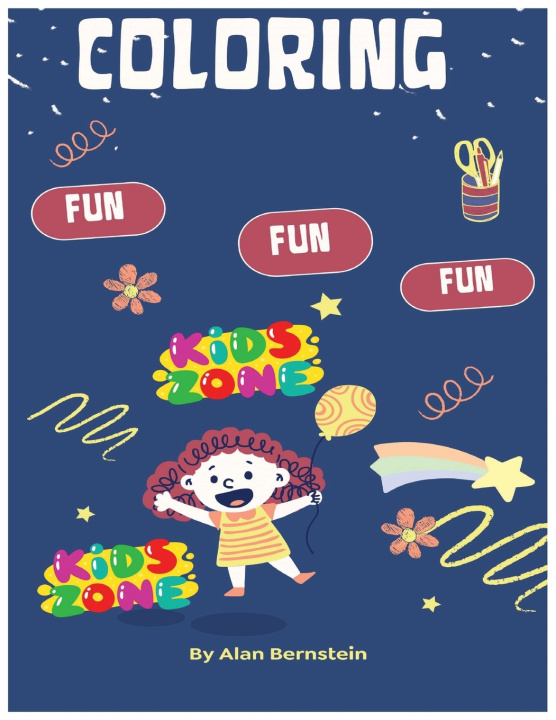 Kniha Coloring Fun Fun Fun Alan Bernstein