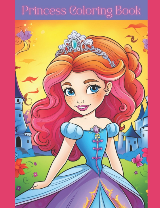 Kniha Princess Coloring Book Michael Schiffner II