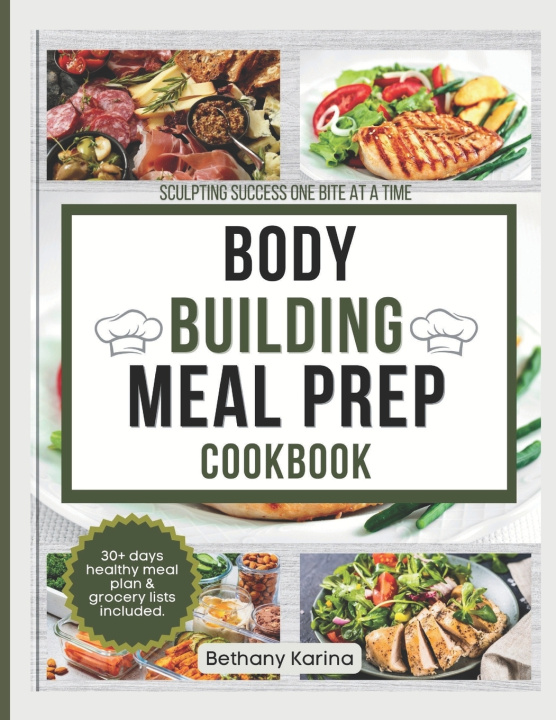 Książka Bodybuilding meal prep cookbook Bethany Karina