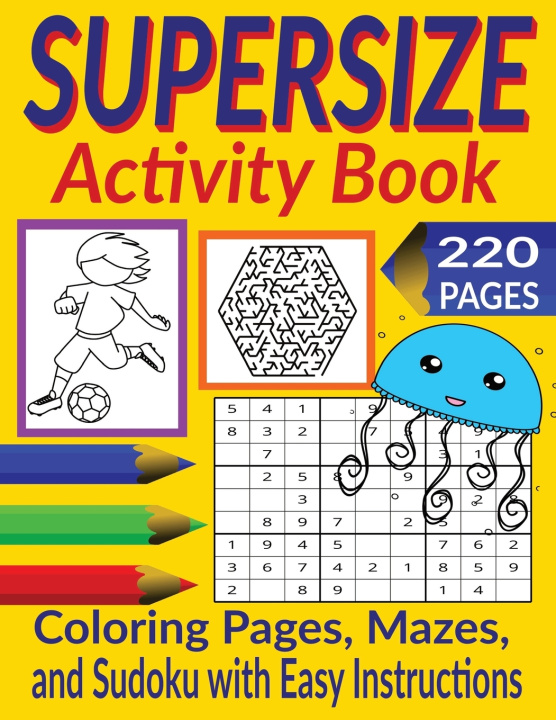 Kniha Supersize Activity Book Michael Martin