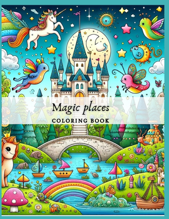 Kniha Magic Places Barbara C