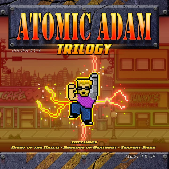 Kniha ATOMIC ADAM TRILOGY Noah Doyle
