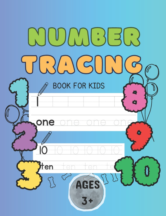 Kniha Number Tracing Caryn Cohan