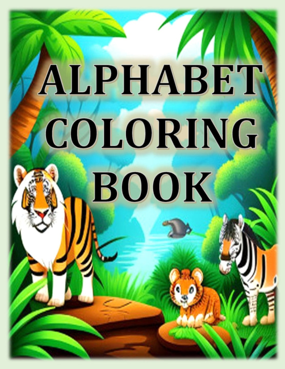 Książka Coloring Book Animals A-Z H.B. "BlackSoul"