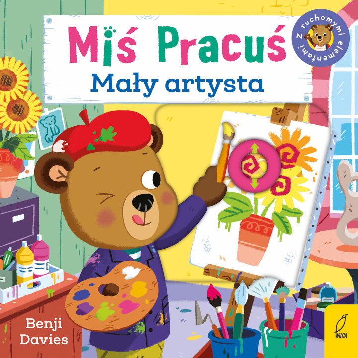 Knjiga Mały artysta. Miś Pracuś Benji Davies