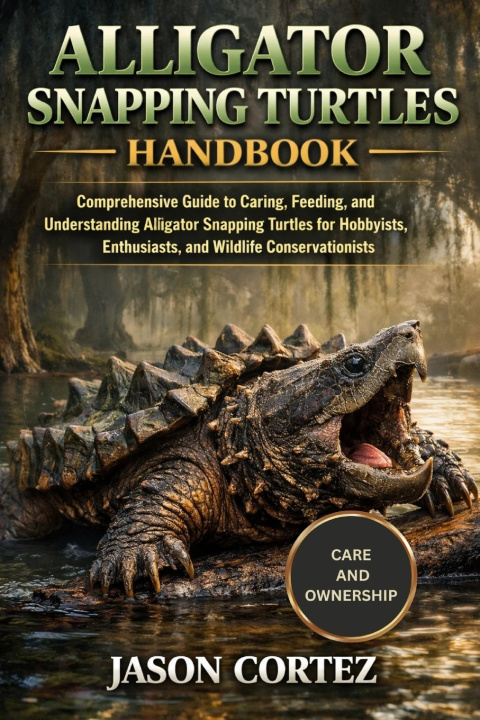 Kniha ALLIGATOR SNAPPING TURTLES HANDBOOK JASON CORTEZ