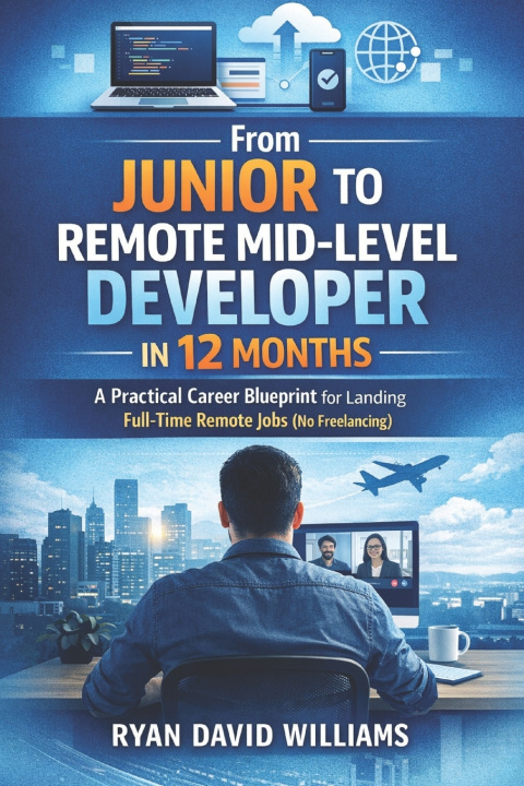 Książka From Junior to Remote Mid-Level Developer in 12 Months Ryan David Williams