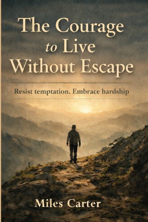 Książka The Courage to Live Without Scape Miles Carter