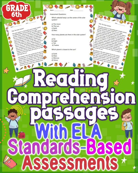 Kniha Reading passages Comprehension With ELA Assessments GRADE 6th Irwin B Allen