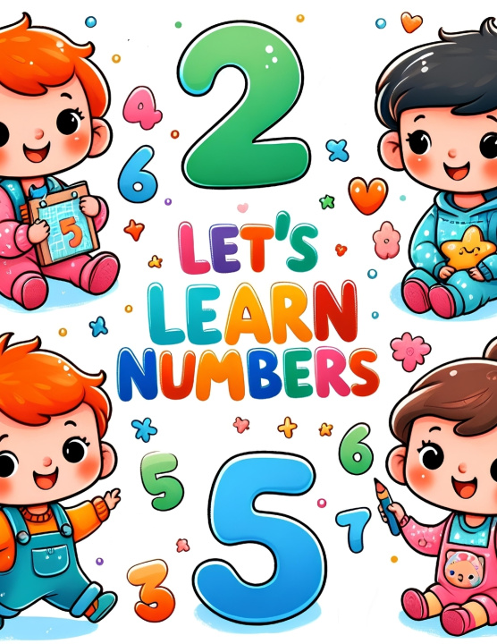 Knjiga Let's Learn Numbers Colorama Arts