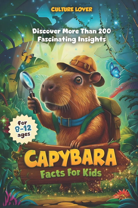 Książka Capybara Facts for Kids Culture lover