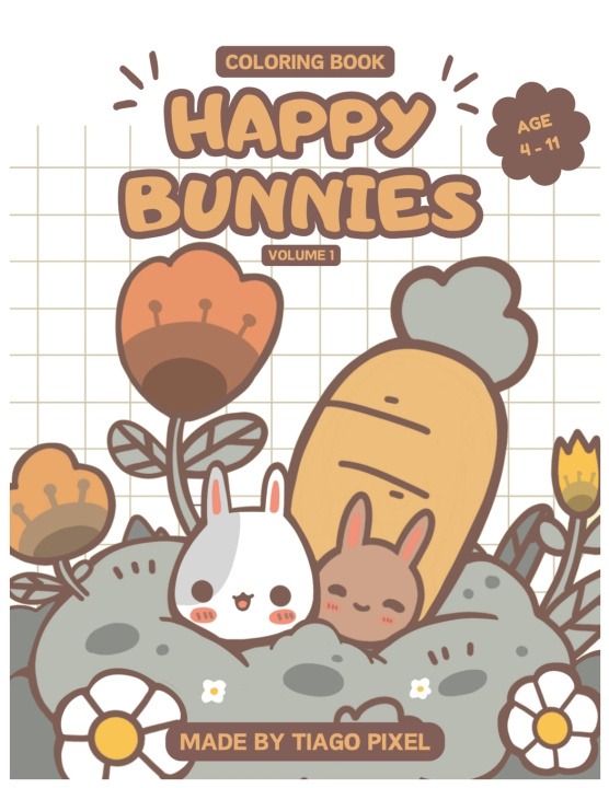 Książka Happy Bunnies Tiago Pixel