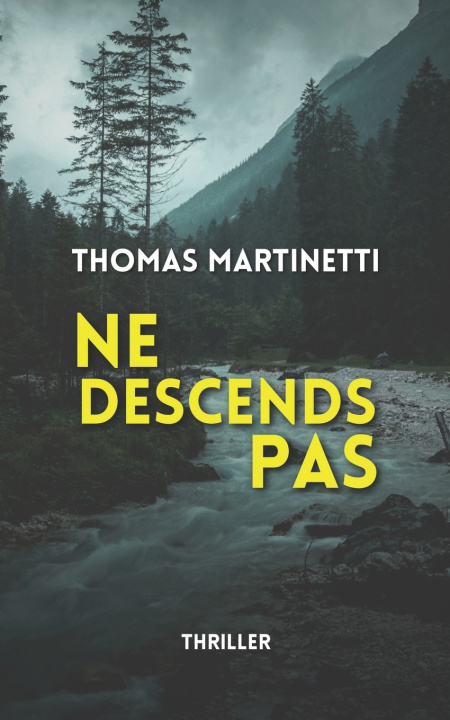 Książka NE DESCENDS PAS Thomas Martinetti