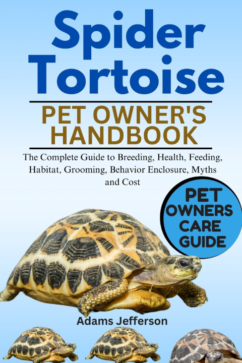 Kniha SPIDER TORTOISE Adams Jefferson