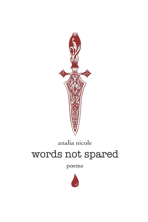 Książka words not spared Analia Nicole