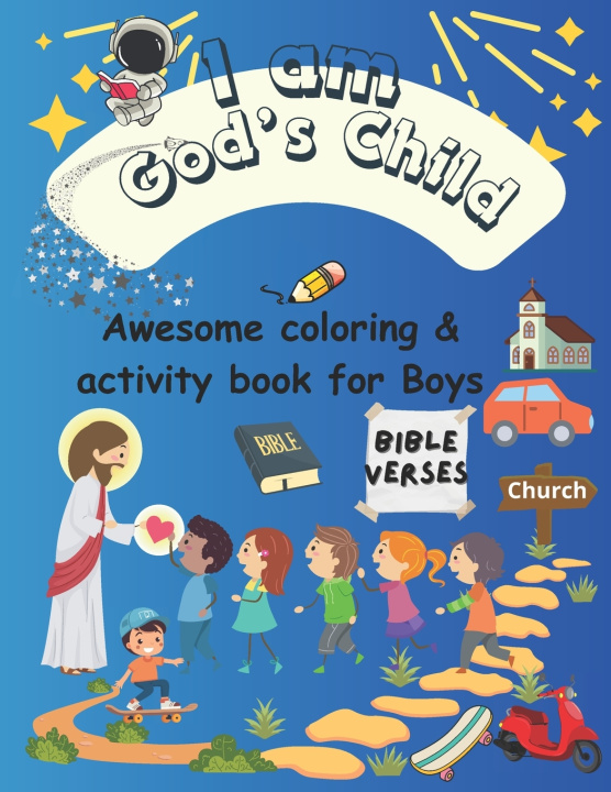 Książka A Coloring & Activity Book for Boys Ziva Camile Reader