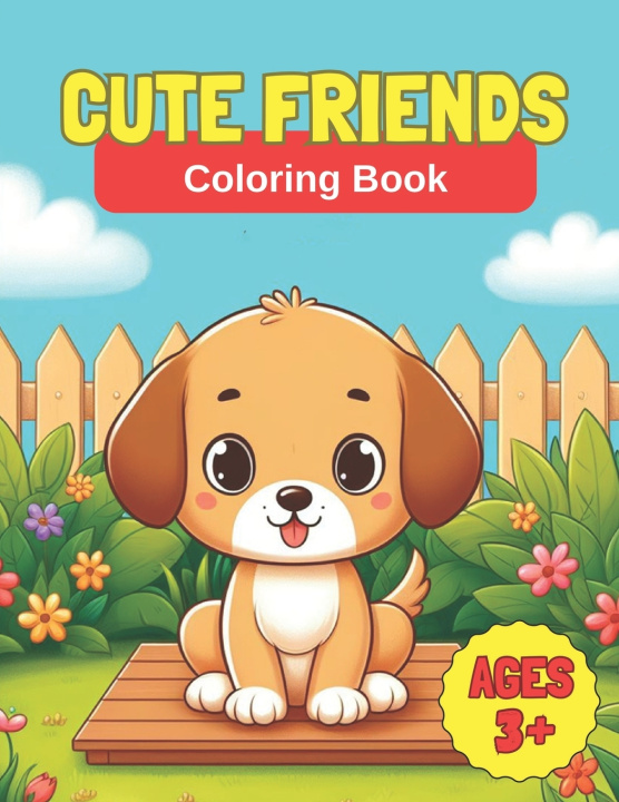 Knjiga Cute Friends Fun Colors