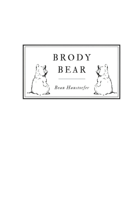 Knjiga Brody Bear Beau Haustorfer