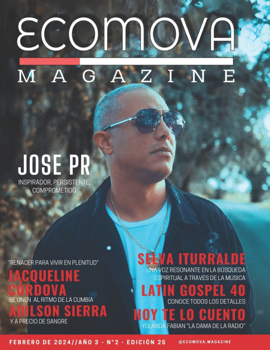 Knjiga ECOMOVA MAGAZINE|AÑO 3|N2|EDICION 25 CESIA MORALES