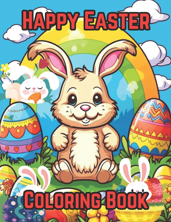 Książka Happy Easter Coloring Book Aldin Chowdhury Book House
