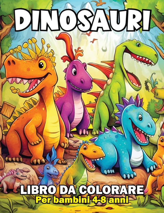 Książka DINOSAURI AVVENTURE ARTISTICHE