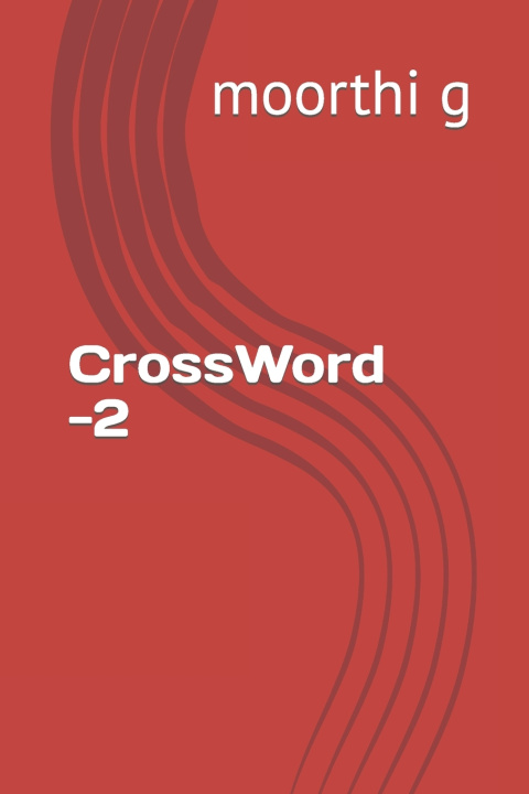 Książka CrossWord -2 moorthi g