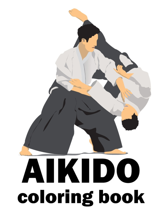 Książka Aikido coloring book ADD COLORS