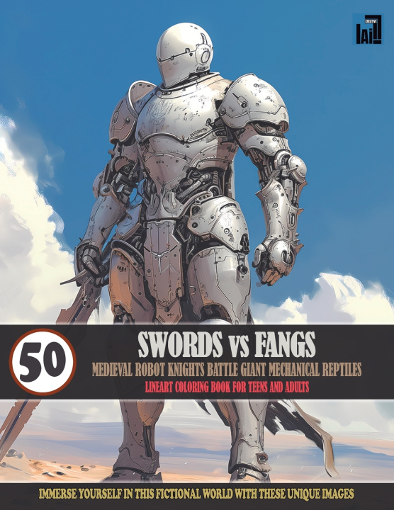 Książka SWORDS vs FANGS AI Creative Publishing