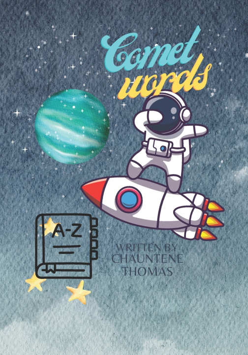 Kniha comet words Chauntene Thomas