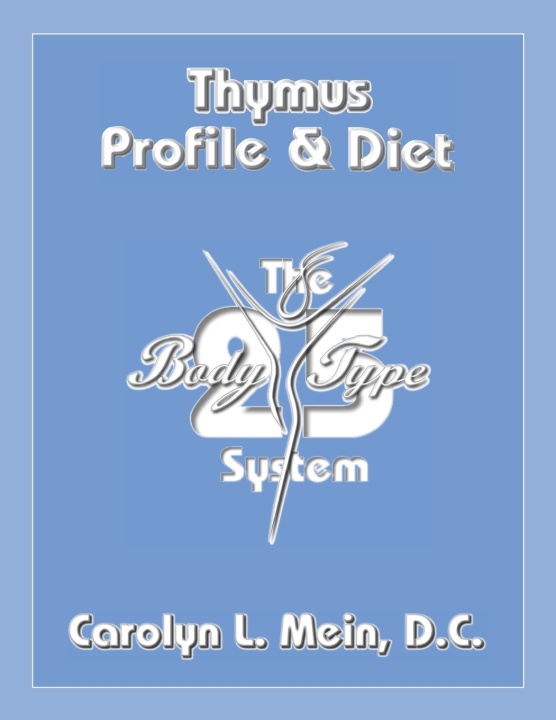 Kniha Thymus Profile & Diet Carolyn L. Mein D.C.