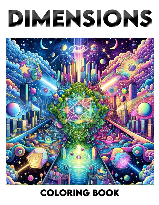 Książka Dimensions coloring book Muriel Duncan Art