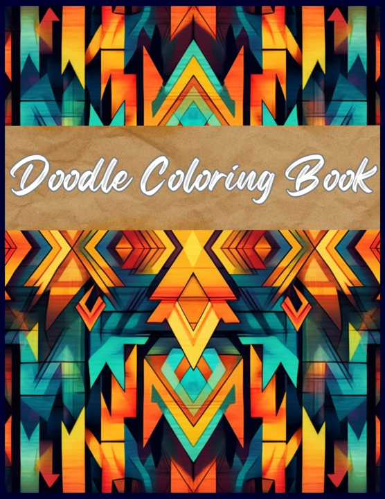 Książka Doodle Coloring Book Dream Coloring Press
