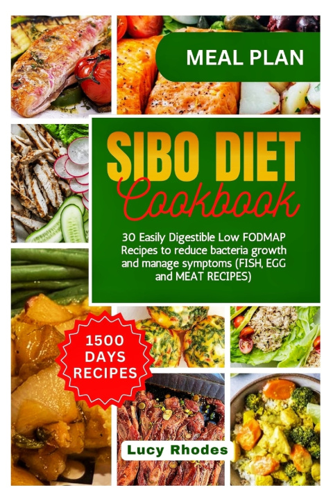Książka SIBO DEIT COOKBOOK Lucy Rhodes