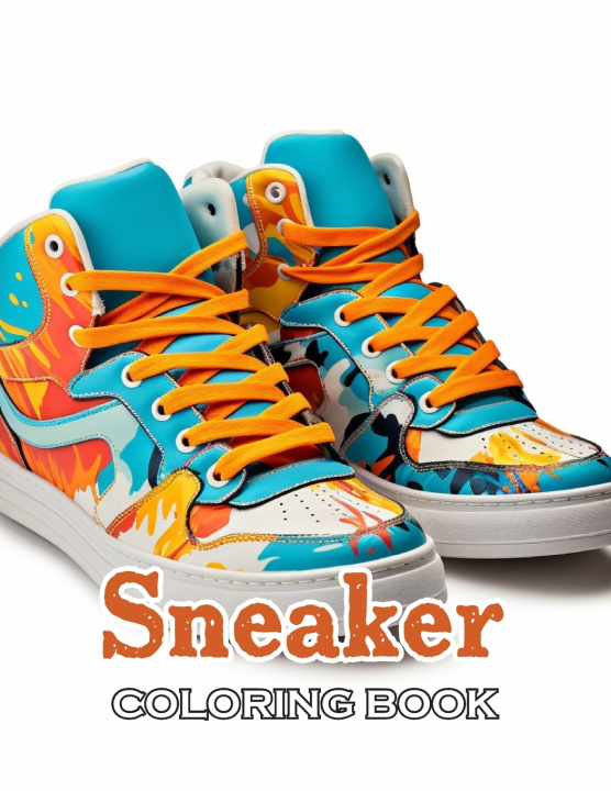 Książka Sneaker Coloring Book Cooper English