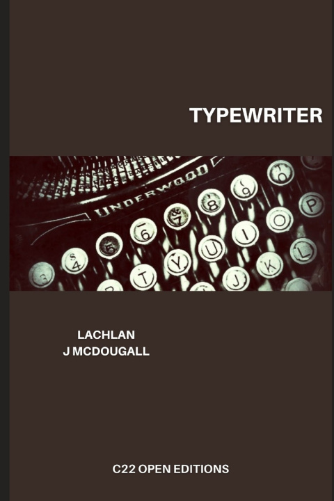 Kniha Typewriter Lachlan J McDougall