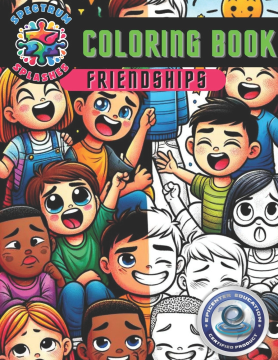 Kniha Spectrum Splashes Coloring Book Vanessa Perez-LeNeave