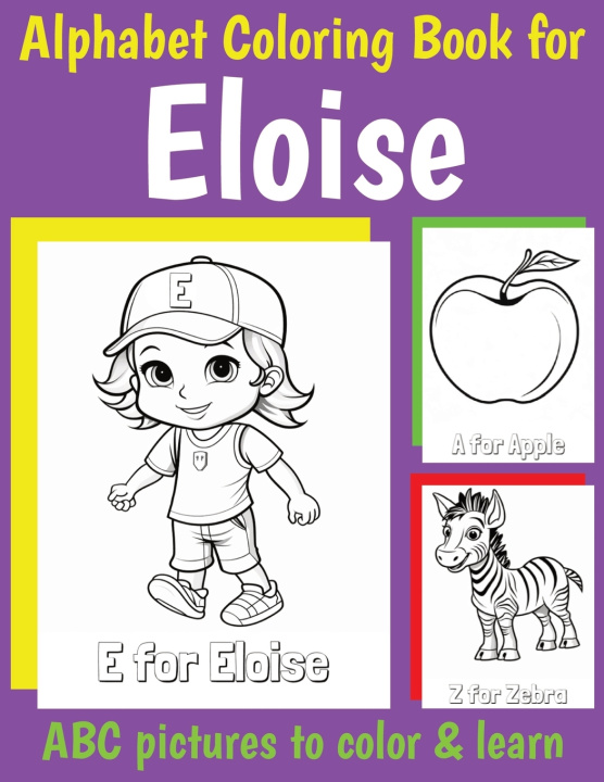 Książka ABC Coloring Book for Eloise My Little Book Of