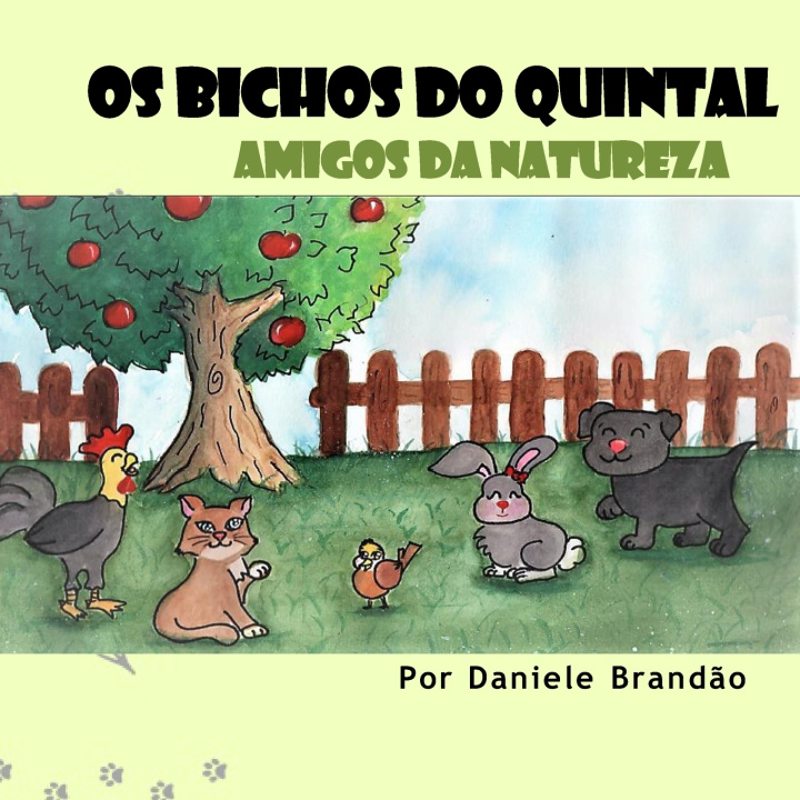 Książka Os bichos do quintal Daniele de Paula Brandão