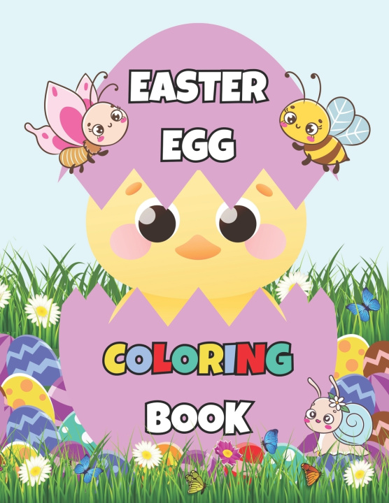 Kniha Easter Egg Coloring Book Lauren Yockey