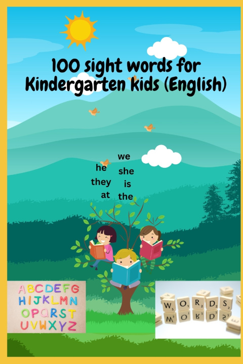Kniha Kindergarten Sight Words Dictionary Amy C